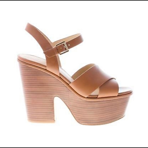 Michael Kors wedges Divia shoes platforms sandals - Picture 6 of 8